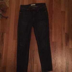 Madewell 9” High Rise Skinny Skinny Crop